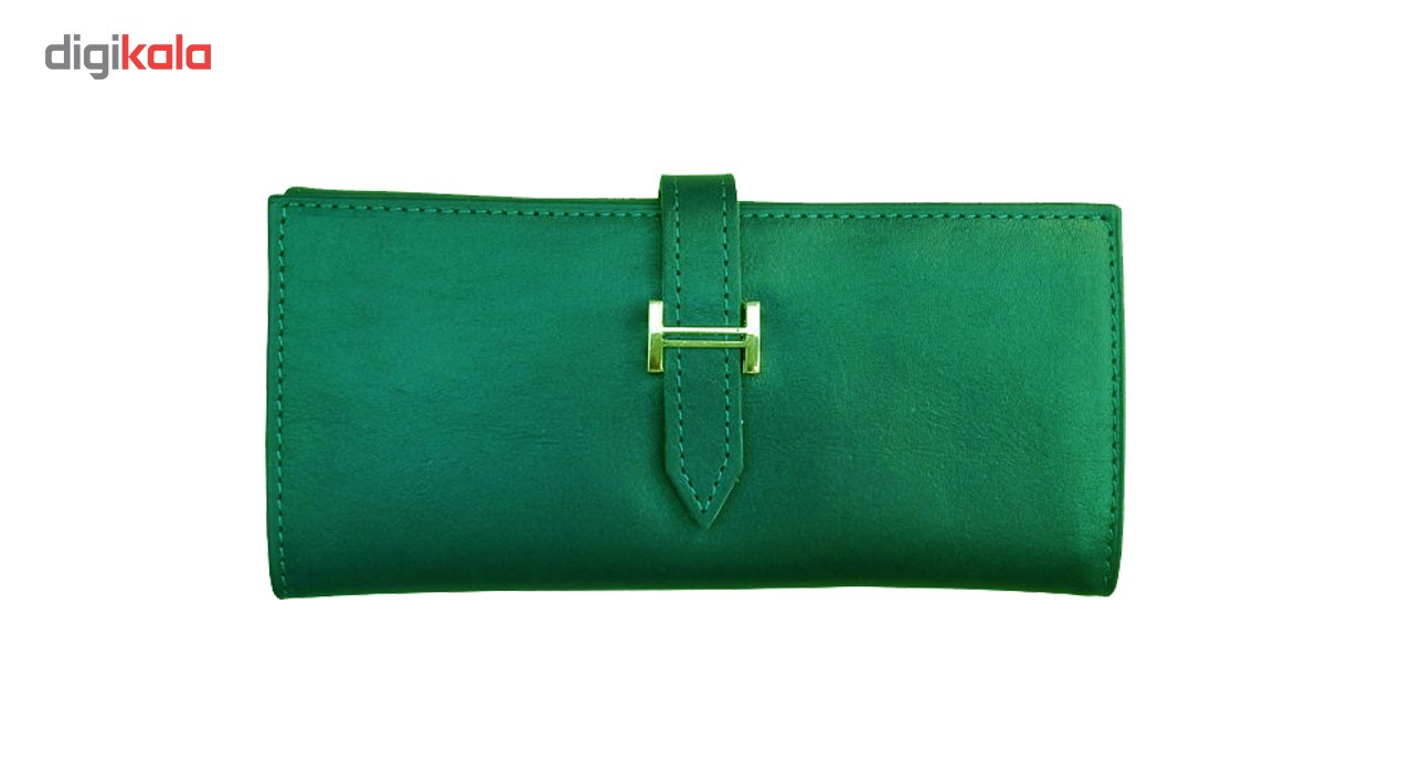 کیف پول زنانه چرم طبیعی دیاکو مدل 313