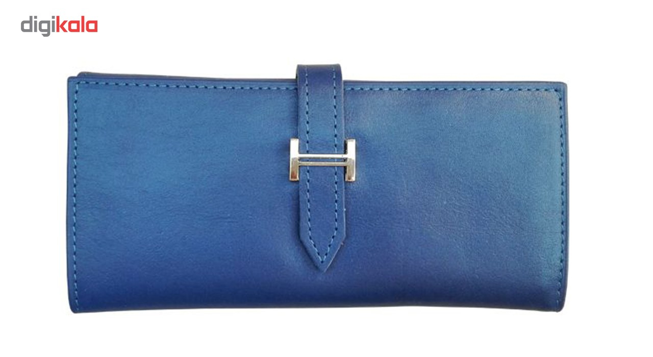 کیف پول زنانه چرم طبیعی دیاکو مدل 313