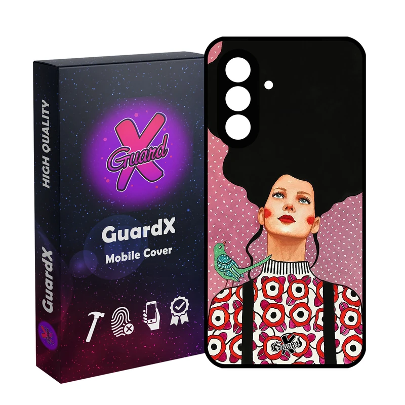 کاور گارد ایکس طرح دختر مدل 10139 مناسب برای گوشی موبایل سامسونگ Galaxy A17 4G / A17 5G