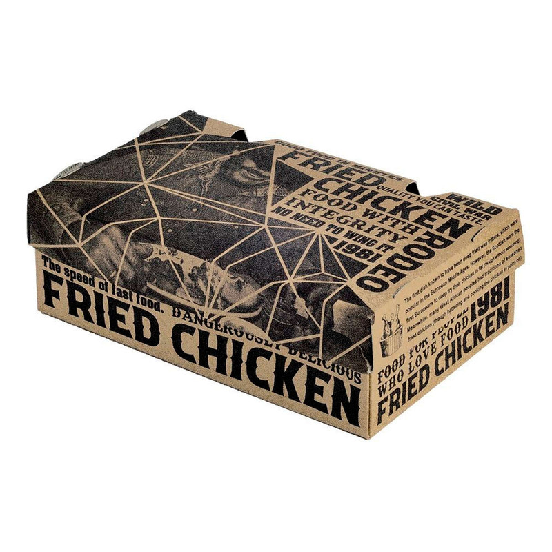 جعبه بسته بندی مدل مرغ سوخاری کد 871