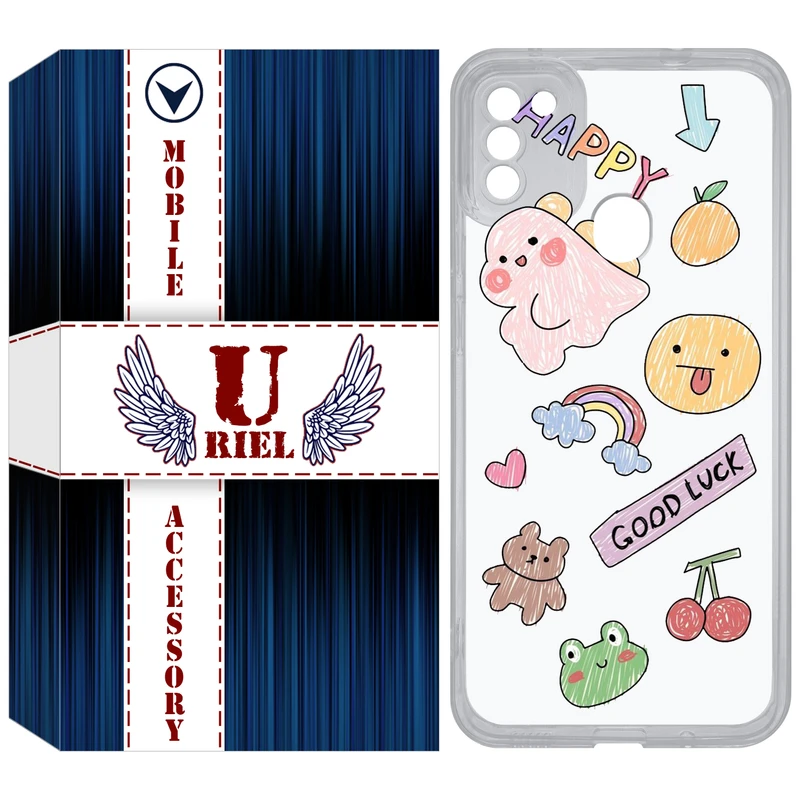 کاور یوریل مدل Clear کد 10 طرح نقاشی مناسب برای گوشی موبایل سامسونگ Galaxy A11 / M11