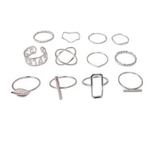 انگشتر زنانه مدل Rns11 مجموعه 12 عددی