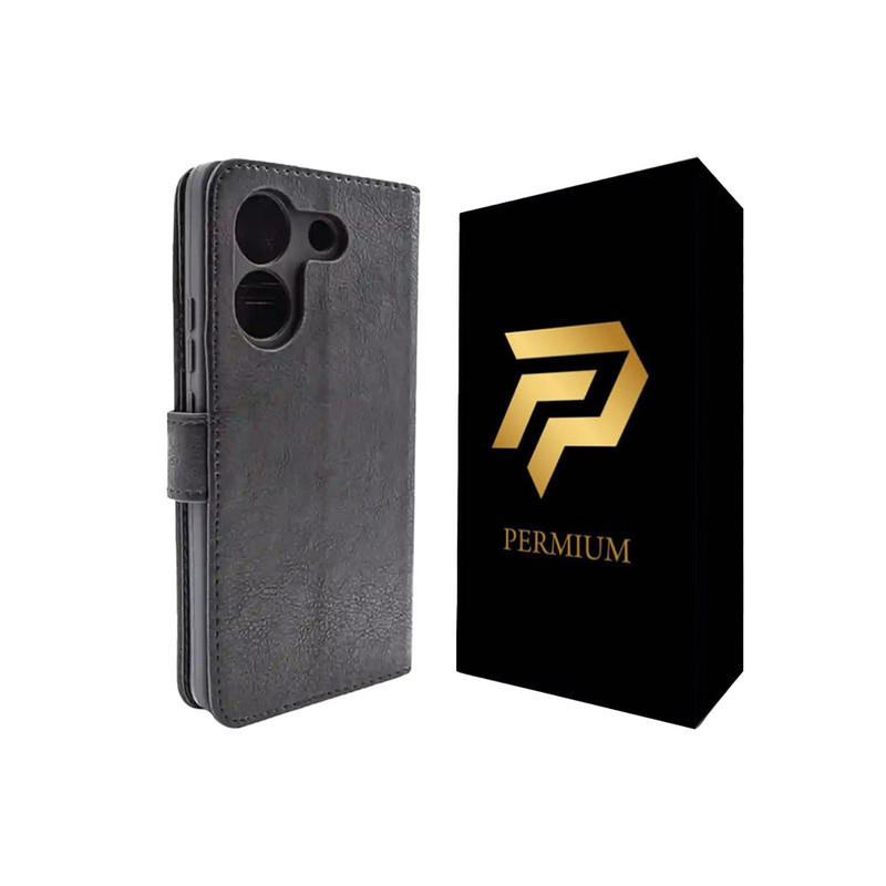 کیف کلاسوری پرمیوم مدل جاکارتی مناسب برای گوشی موبایل شیائومی poco m7 pro 5g