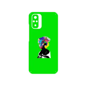 MAHOOT Collage of Women Portrait 3 Cover Sticker for Xiaomi Redmi Note 10s