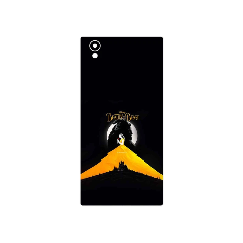 برچسب پوششی ماهوت مدل Beauty and the Beast مناسب برای گوشی موبایل سونی Xperia L1