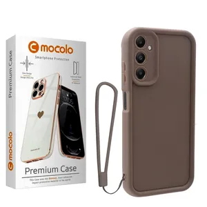 کاور موکولو مدل Silicone Puffer Strap مناسب برای گوشی موبایل سامسونگ Galaxy A17 به همراه بند آویز