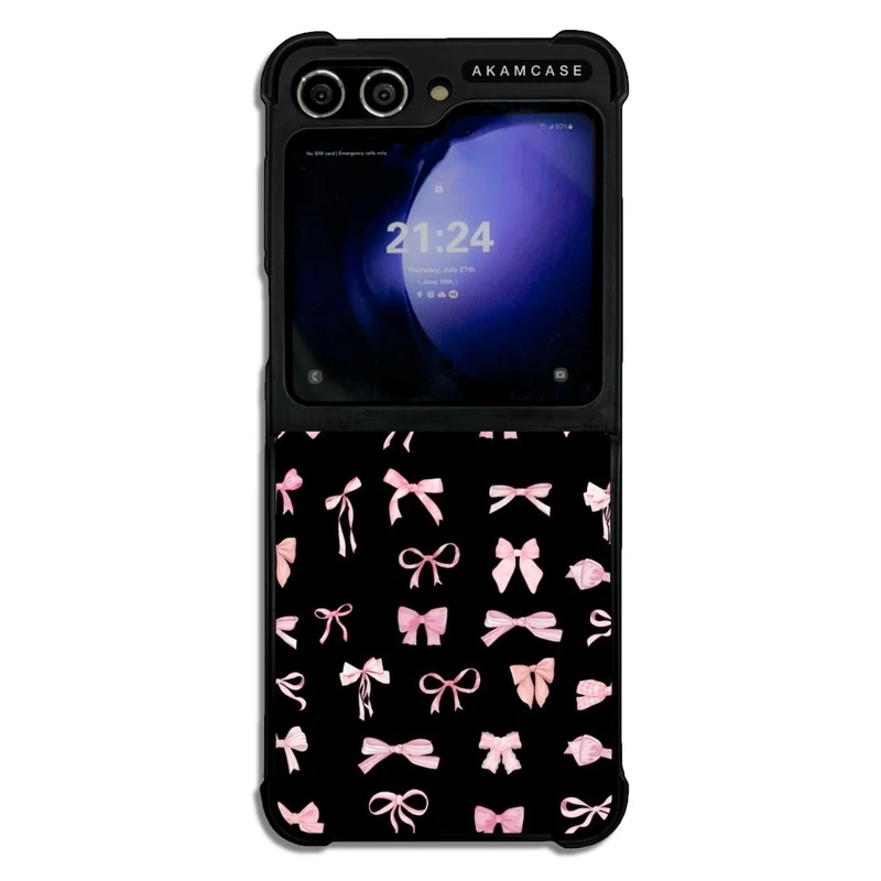 کاور آکام مدل AMC-WSGZFLIP5-BOWS14 مناسب برای گوشی موبایل سامسونگ Galaxy Z Flip 5