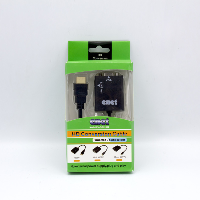 مبدل HDMI به VGA ای‌نت مدل En-CoH1012