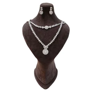 نیم ست نقره زنانه مدل 33171