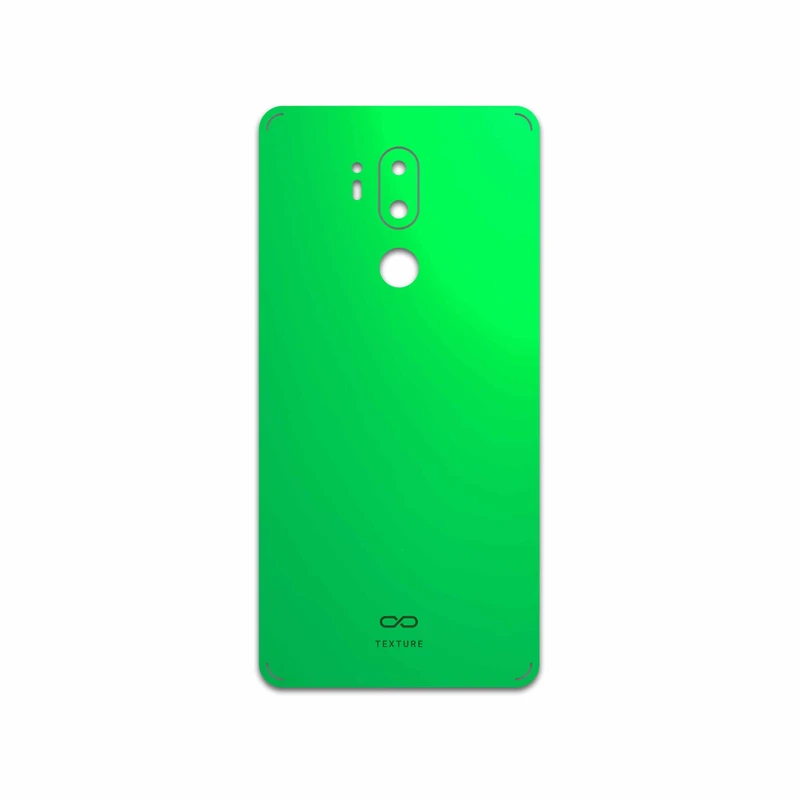 برچسب پوششی ماهوت مدل Matte-Green مناسب برای گوشی موبایل ال جی G7 PLUS THINQ