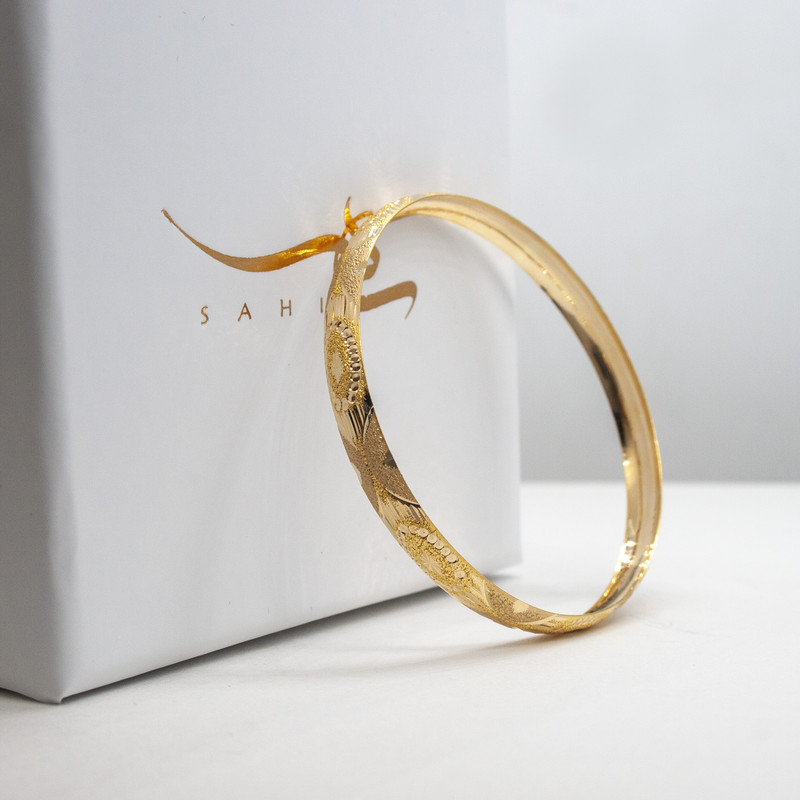 النگو طلا 18 عیار زنانه سهی مدل VB51-2