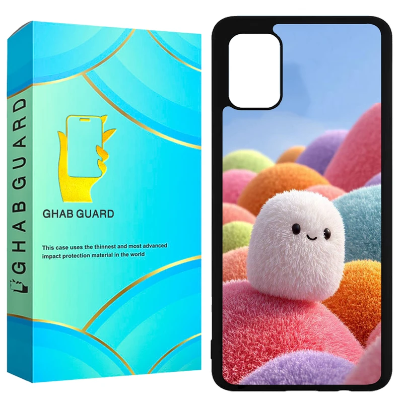 کاور قاب گارد طرح مارشملو مدل GCHPA51 مناسب برای گوشی موبایل سامسونگ  Galaxy A51 4G / A51 5G