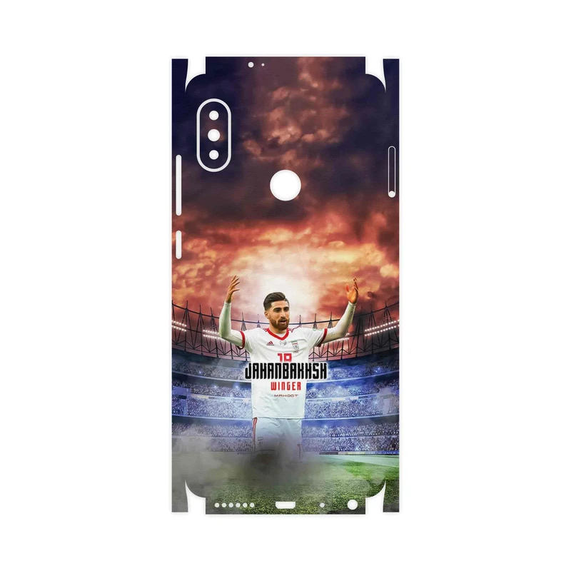 برچسب پوششی ماهوت مدل Alireza Jahanbakhsh-FullSkin مناسب برای گوشی موبایل شیائومی Redmi Note 5 Pro