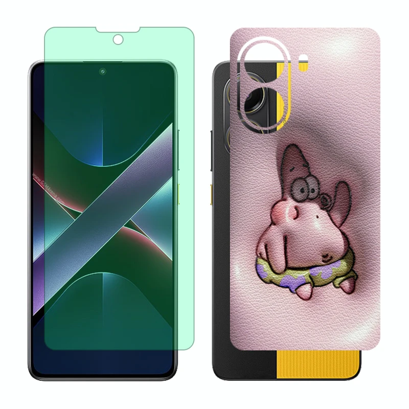 محافظ صفحه نمایش گرین لایت گلس مدل Together مناسب برای گوشی موبایل شیائومی Poco X7 Pro به همراه برچسب پوششی