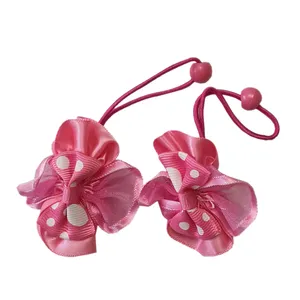 کش مو دخترانه  مدل پاپیون بسته دو عددی