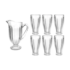 سرویس پارچ و لیوان 7 پارچه مدل جنوا