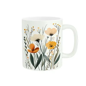 ماگ مدل گل کد 523