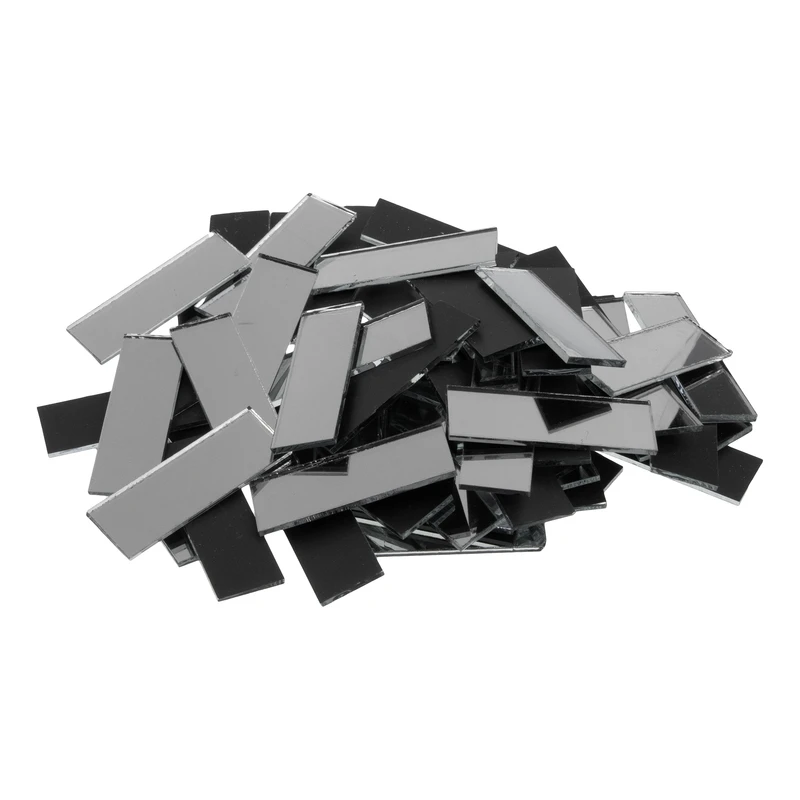 آینه آریا کریستال مدل مستطیل کد AMS-50/6C.2C.1M بسته 50 عددی