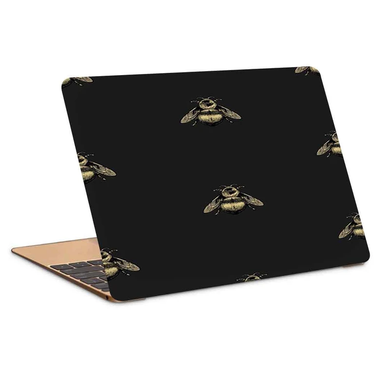 استیکر لپ تاپ طرح bee-8کد P-635مناسب برای لپ تاپ 15.6 اینچ