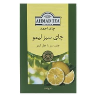 چای سبز با طعم لیمو احمد - 100 گرم