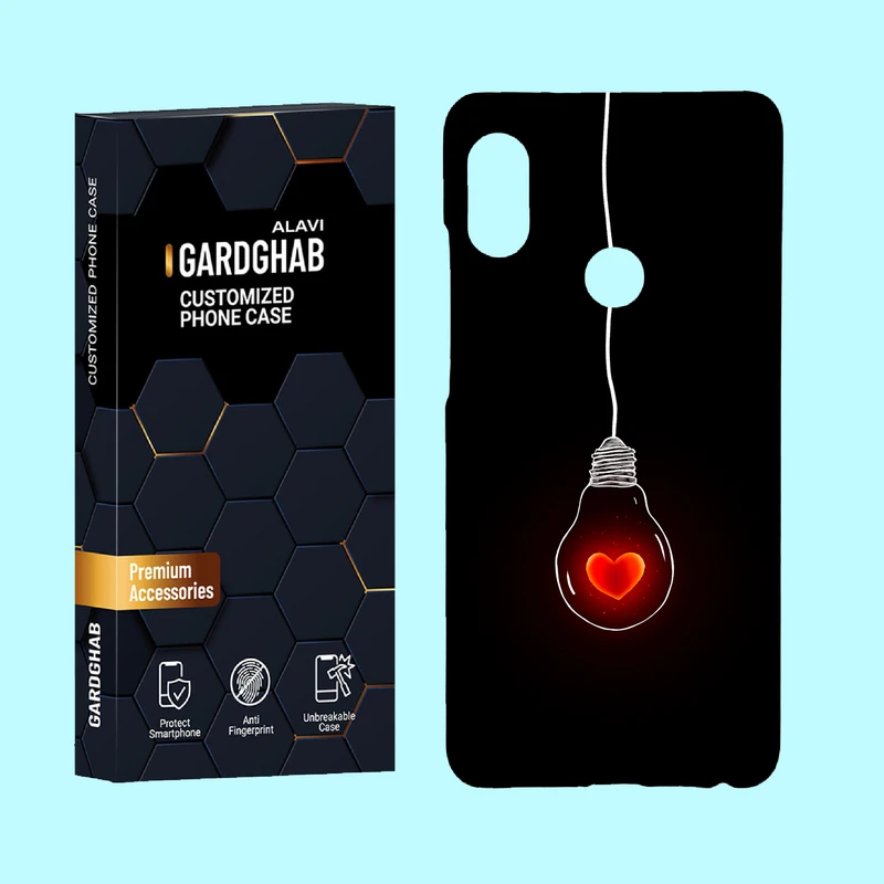 کاور گارد قاب علوی مدل عاشقانه مناسب برای گوشی موبایل شیائومی Redmi Note 5 / Redmi Note 5 Pro