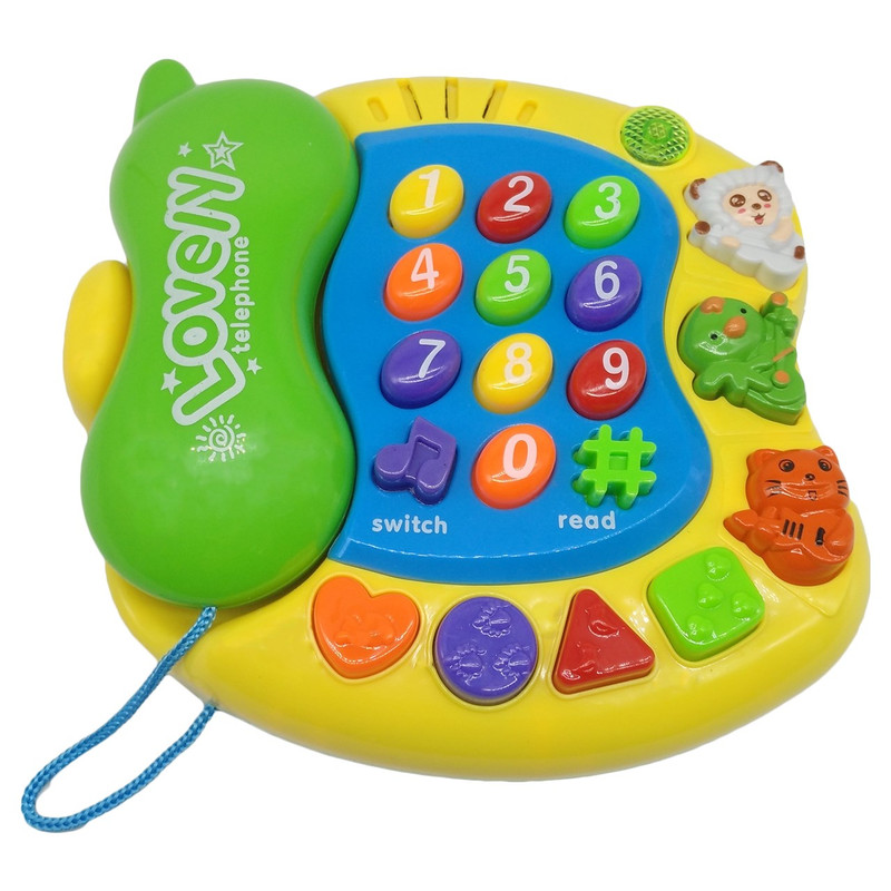 اسباب بازی آموزشی کیدتونز مدل تلفن کد KTF-001
