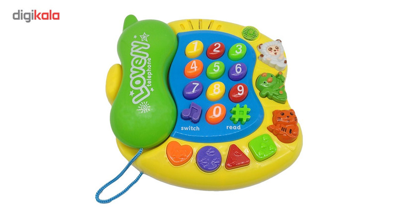 اسباب بازی آموزشی کیدتونز مدل تلفن کد KTF-001