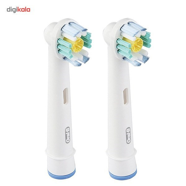 سری یدک مسواک برقی اورال-بی 3D White EB18 بسته 2 عددی