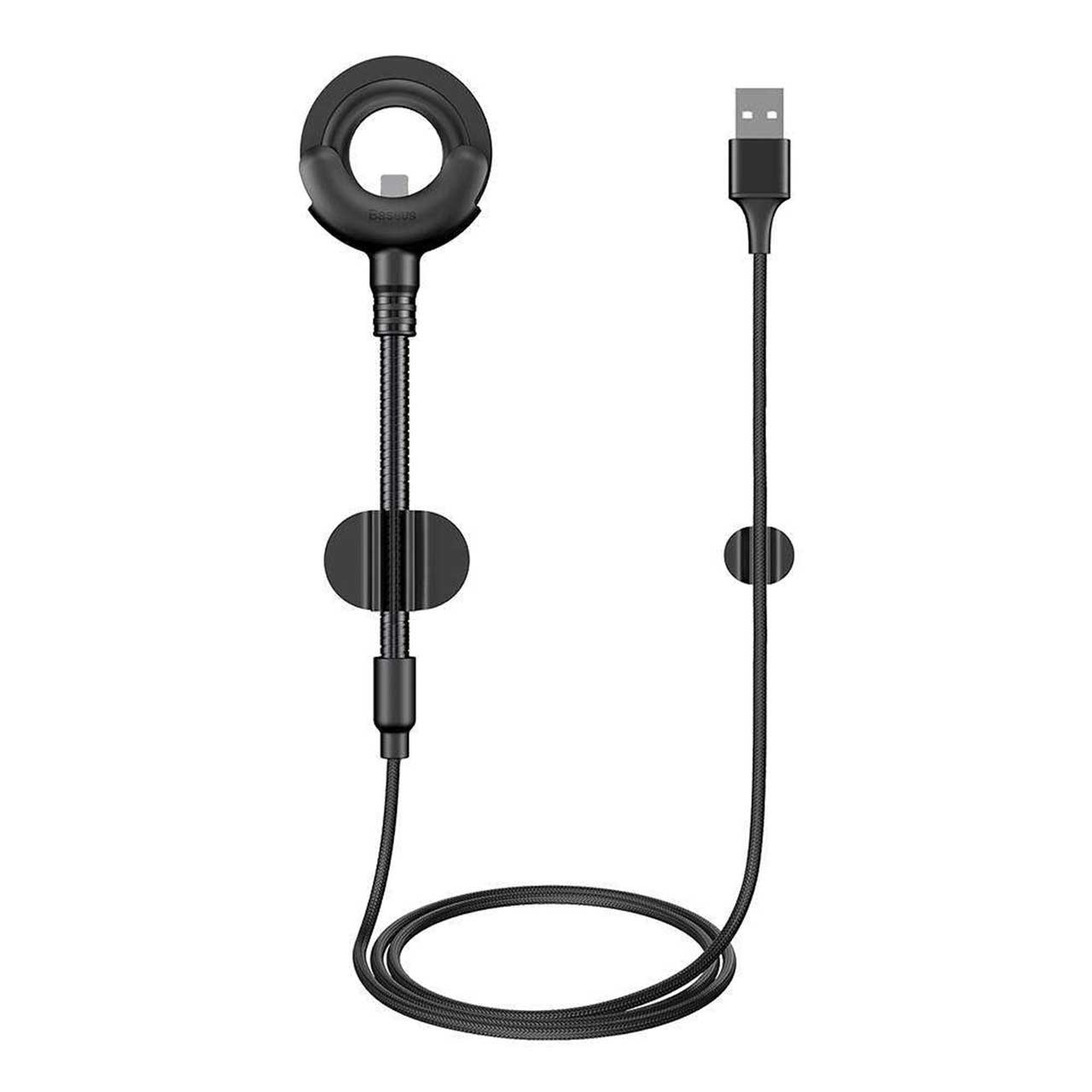 پایه نگه دارنده و شارژر  باسئوس مدل O-Type Car Mount Cable