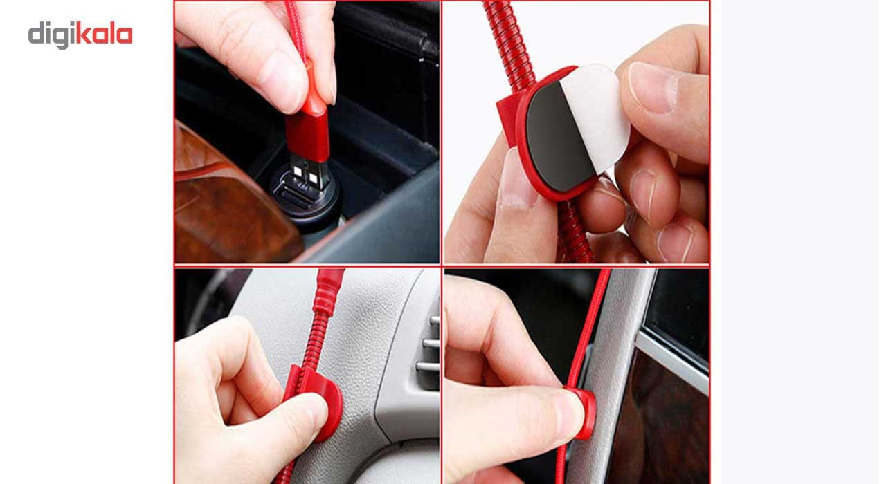 پایه نگه دارنده و شارژر  باسئوس مدل O-Type Car Mount Cable