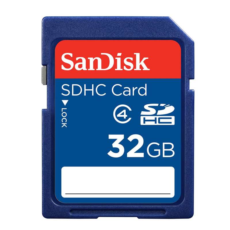 کارت حافظه SDHC سن دیسک کلاس 4 ظرفیت 32 گیگابایت کارت حافظه SDHC سن دیسک کلاس 4 ظرفیت 32 گیگابایت