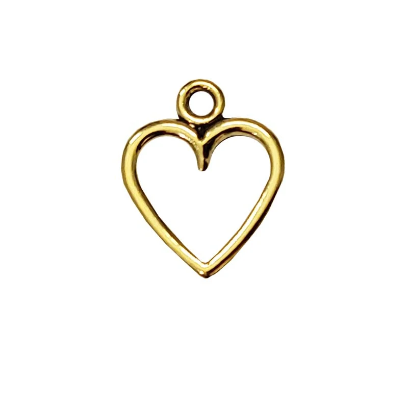  آویز گردنبند دخترانه مدل قلب زیبا کد 135 بسته 30 عددی