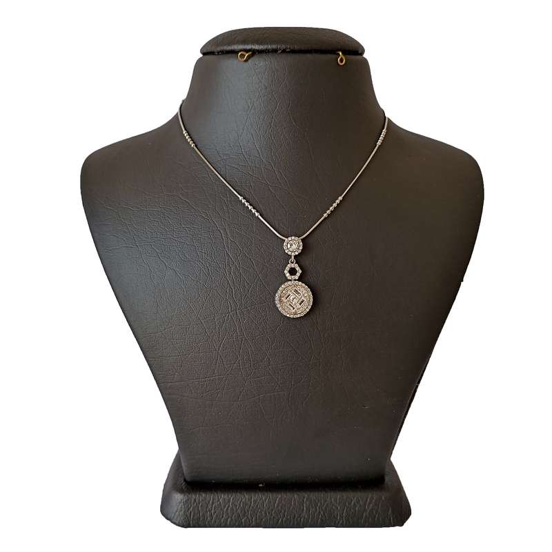 گردنبند نقره زنانه مدل P-402