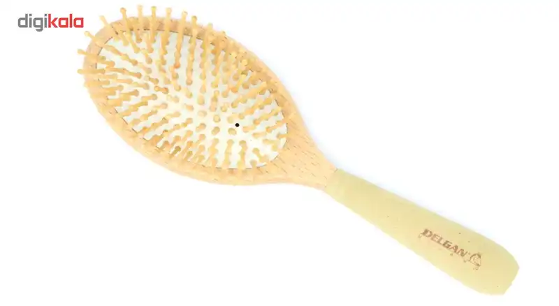 برس چوبی بالشتکی دلگان مدل W18-000001 بسته 2 عددی