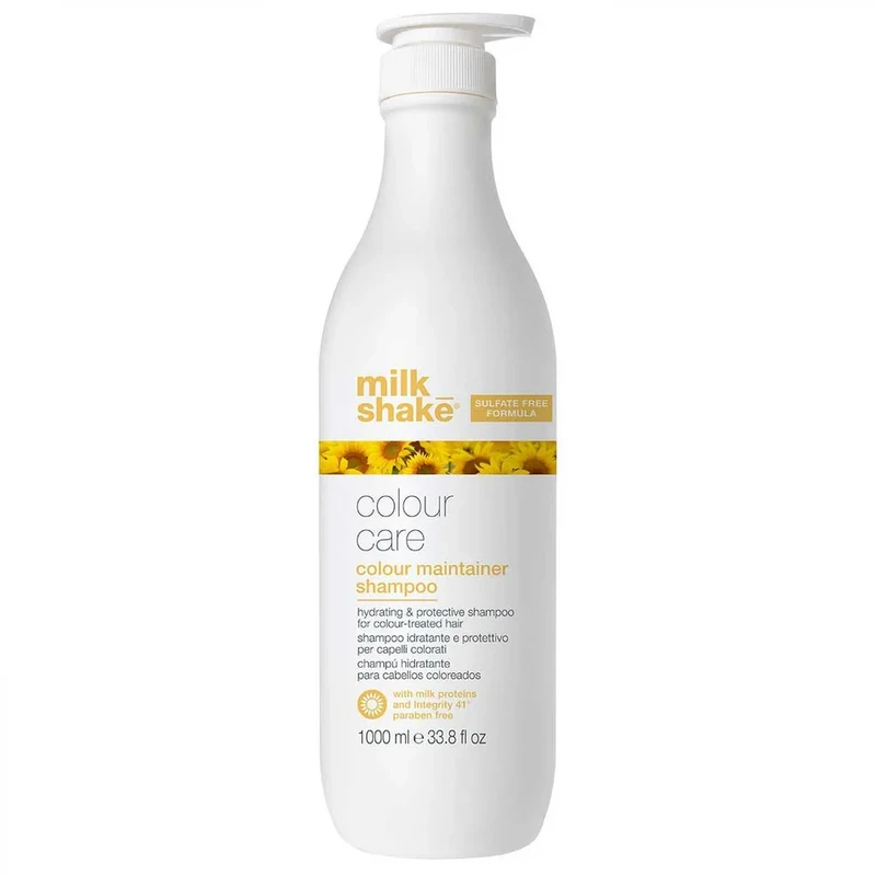شامپو میلک شیک مدل Colour Care با خاصیت تثبیت رنگ مو مناسب برای انواع مو حجم 1000 میلی‌لیتر