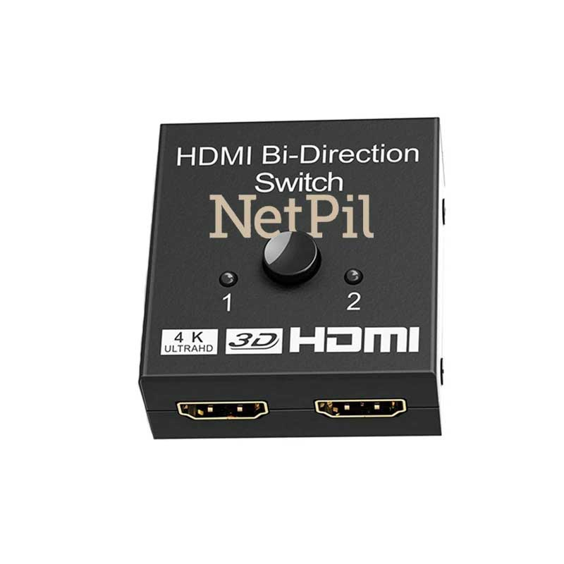 سوییچ 1 به 2 HDMI نت پیل مدل SW12