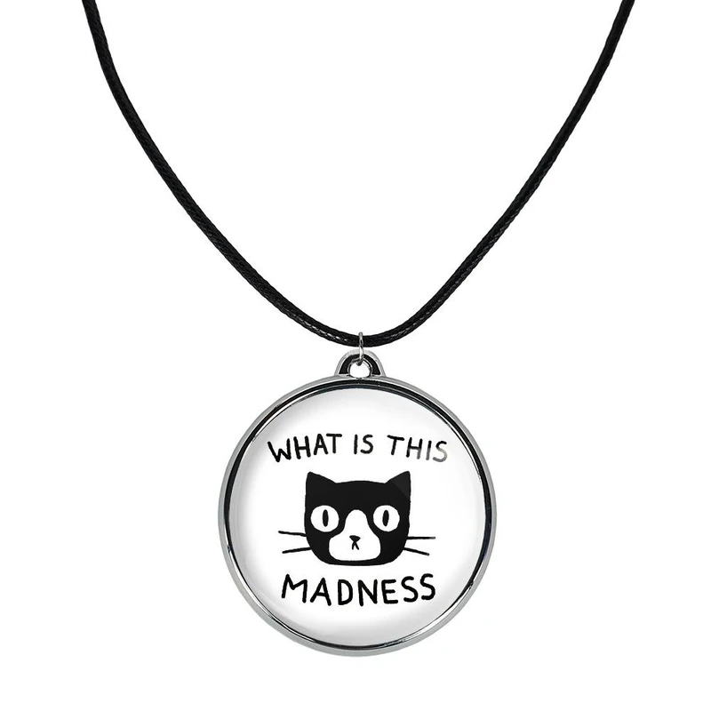 گردنبند خندالو مدل گربه بامزه کد 2930129302