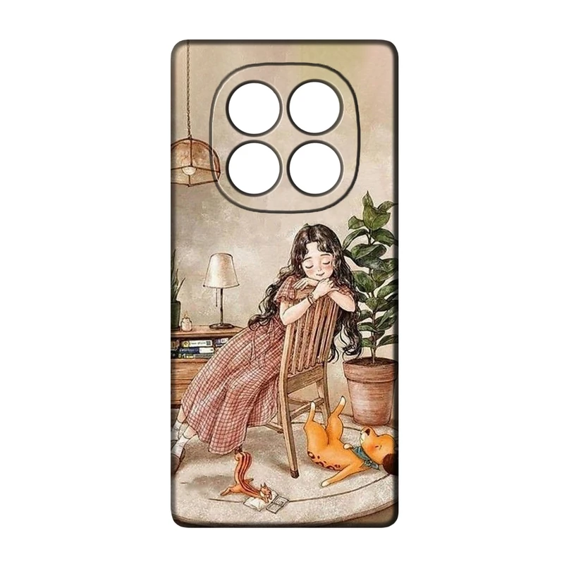 کاور طرح دخترانه کد 251 مناسب برای گوشی موبایل شیائومی Redmi Note 14 Pro Plus