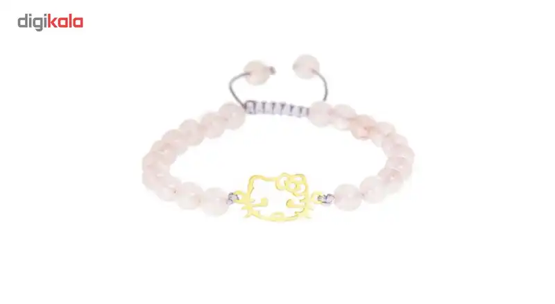 دستبند طلا 18 عیار زنانه الن مدل 108