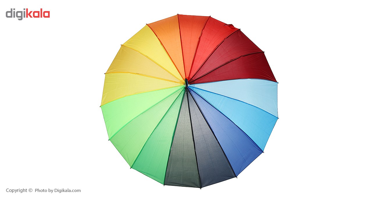 چتر طرح رنگارنگ