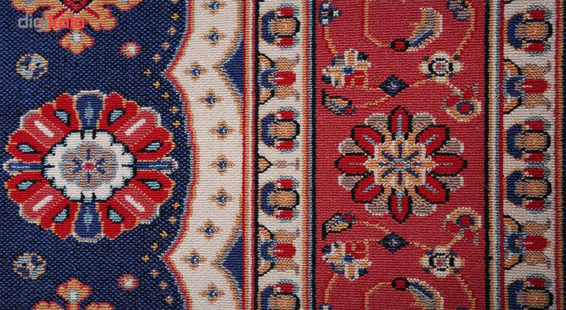 گلیم ماشینی اسپادانا سرمه‌ای کد 5009
