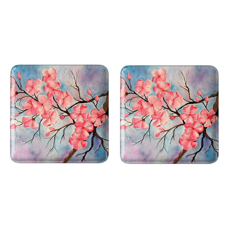 مگنت خندالو مدل شکوفه کد 54465446 مجموعه 2 عددی