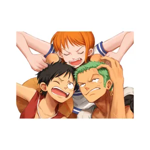 استیکر لپ تاپ و موبایل مدل انیمه طرح وان پیس نامی one piece nami کد 2211