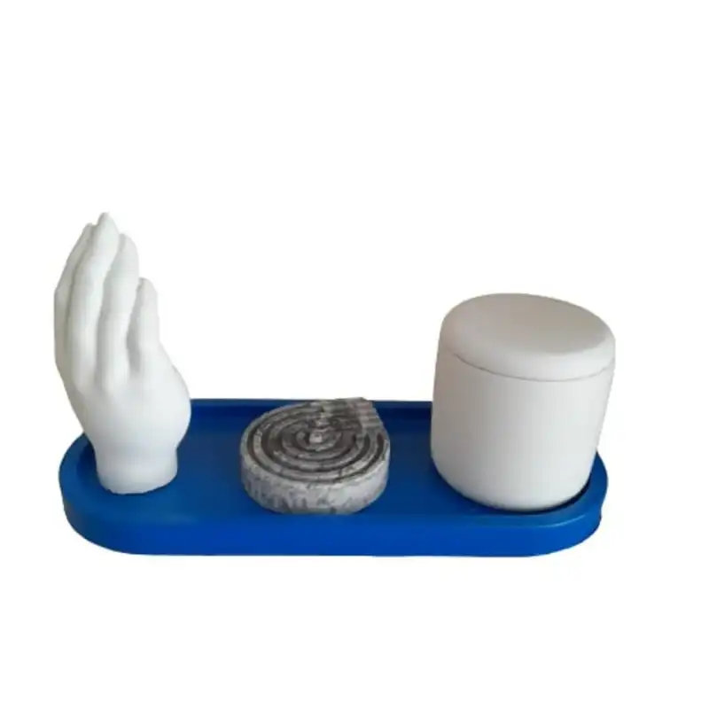 ست 4 تکه جاعودی بتنی مدل دکوراتیو کد A09