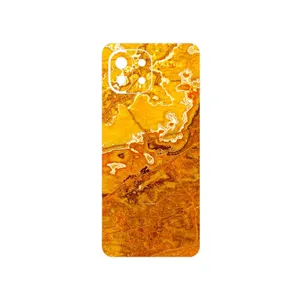 MAHOOT Gold Marble Cover Sticker for Xiaomi MI 11 LITE