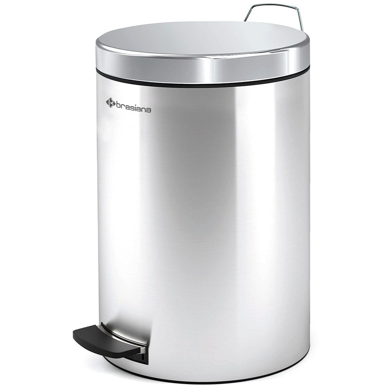 سطل زباله پدالی براسیانا ظرفیت 12 لیتر - کد615