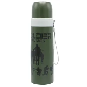 فلاسک دیزاین مدل1 Soldiers -  گنجایش 600 میلی لیتر