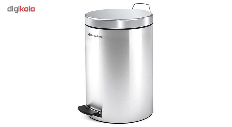 سطل زباله پدالی براسیانا ظرفیت 12 لیتر - کد615