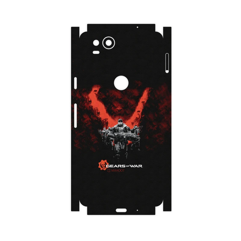 برچسب پوششی ماهوت مدل GEARS-OF-WAR-Game-FullSkin مناسب برای گوشی موبایل گوگل Pixel 2