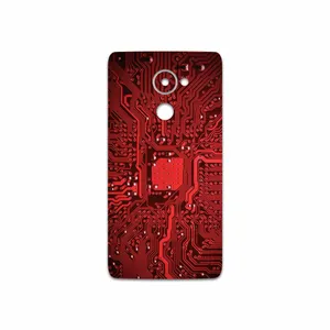 MAHOOT Red Printed Circuit Board Cover Sticker for BlackBerry DTEK 60